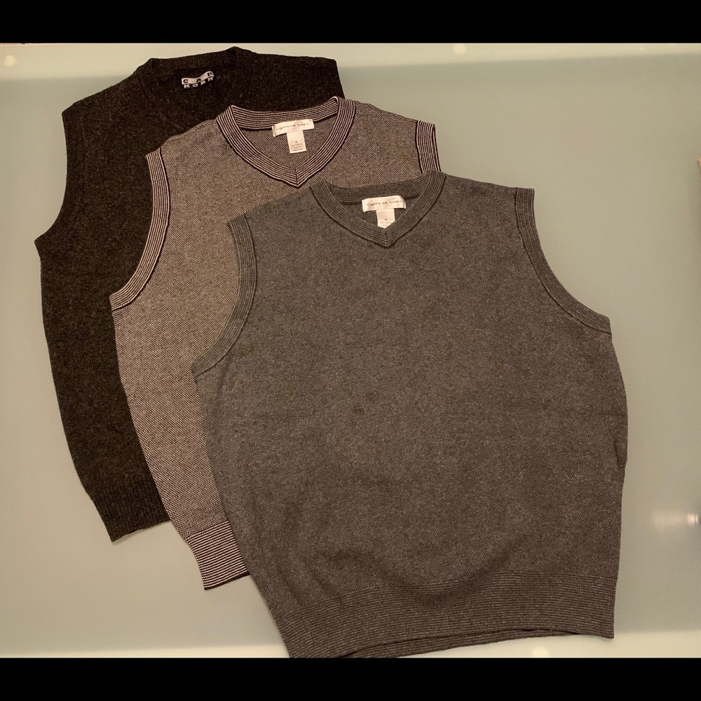 $13 for 3 x Men’s Wool/Cotton Vests